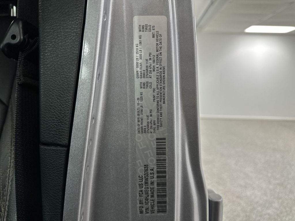 2021 Jeep Wrangler Unlimited Sahara High Altitude