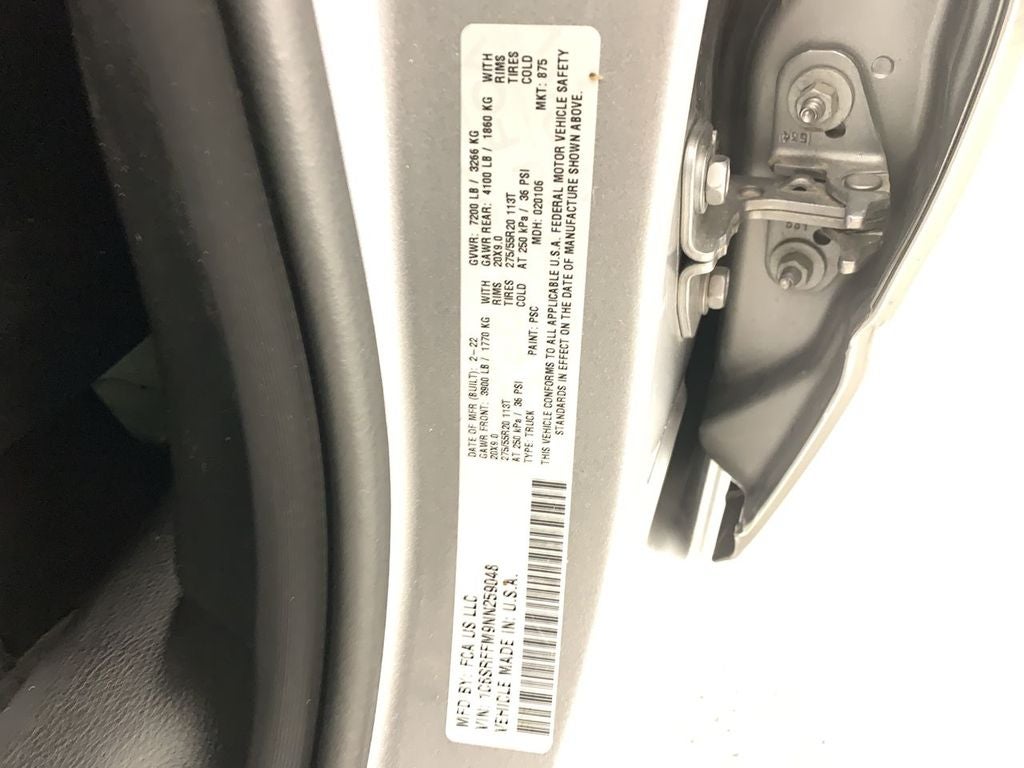 2022 RAM 1500 Big Horn