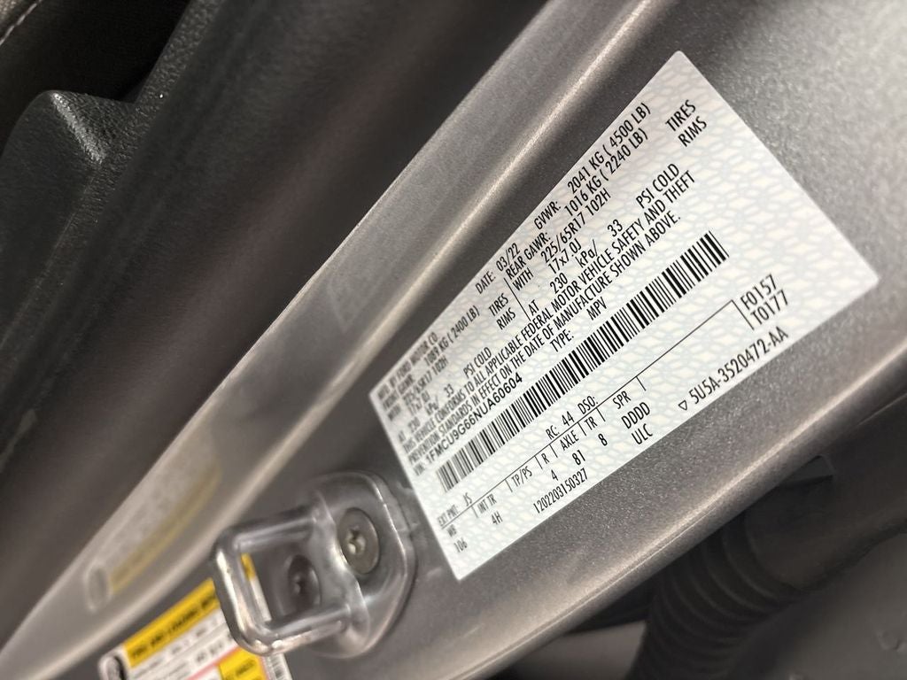 2022 Ford Escape SE