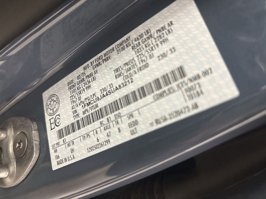 2025 Ford Escape Platinum