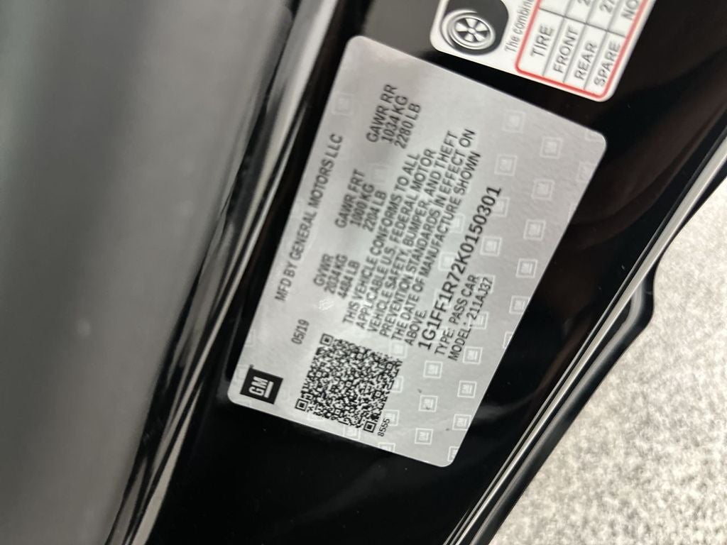 2019 Chevrolet Camaro 1SS