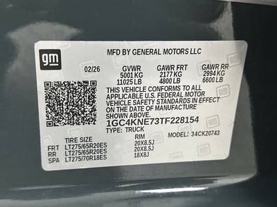 2026 Chevrolet Silverado 2500 HD LT