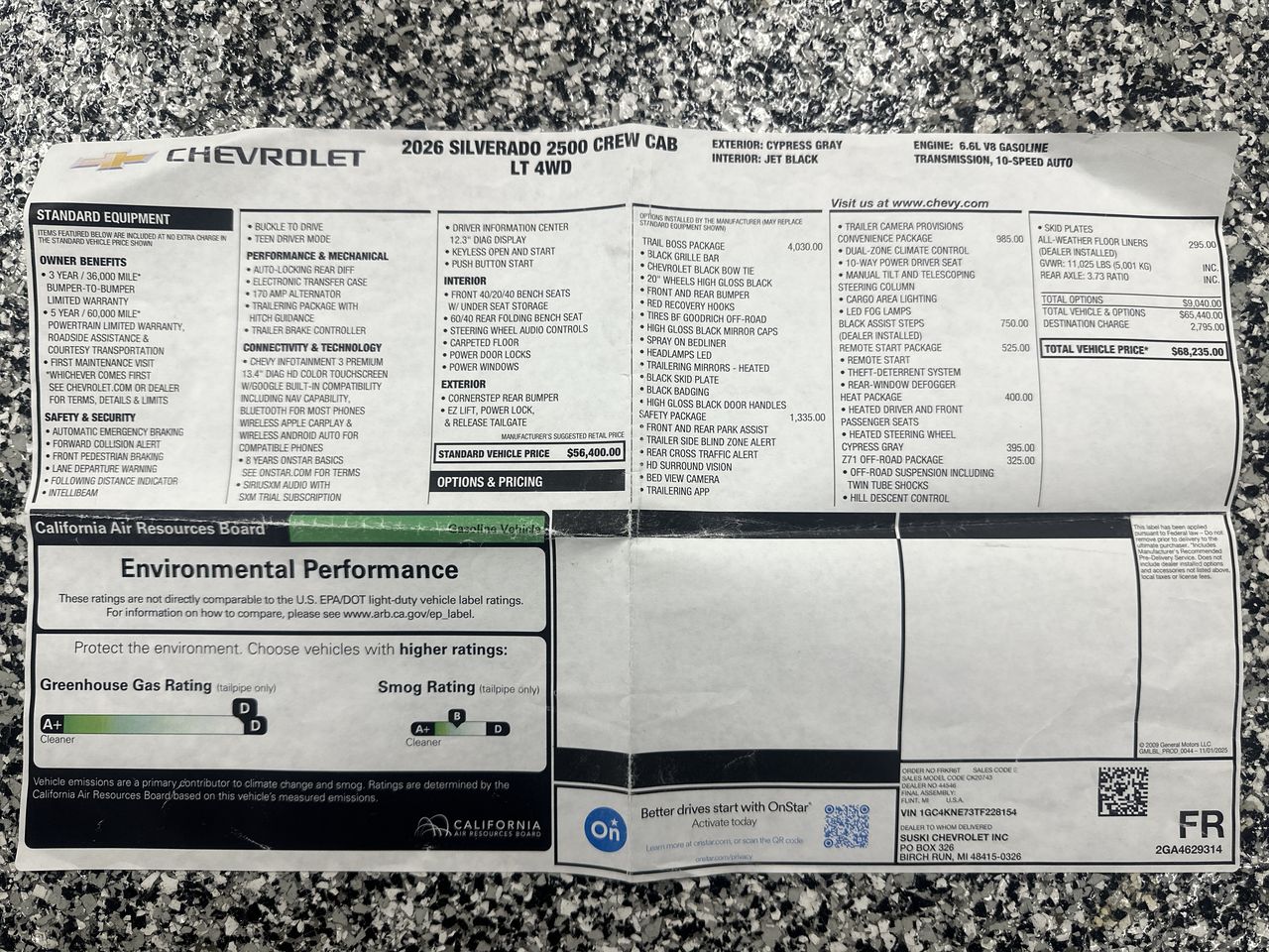 2026 Chevrolet Silverado 2500 HD LT