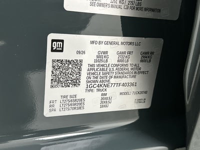2026 Chevrolet Silverado 2500 HD LT