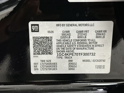 2026 Chevrolet Silverado 2500 HD LTZ
