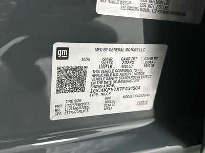 2026 Chevrolet Silverado 2500 HD LTZ