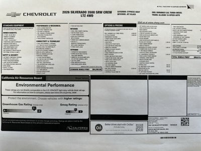2026 Chevrolet Silverado 3500 HD LTZ