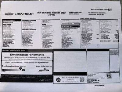 2026 Chevrolet Silverado 3500 HD LTZ
