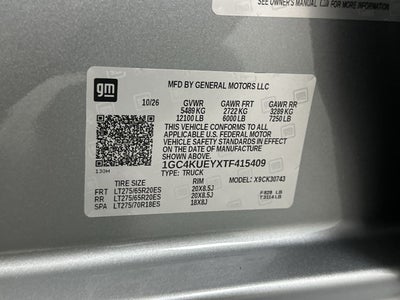 2026 Chevrolet Silverado 3500 HD LTZ
