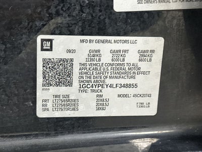 2020 Chevrolet Silverado 2500 HD LTZ