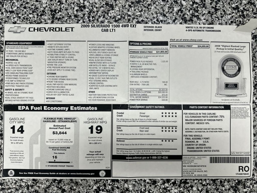2009 Chevrolet Silverado 1500 LT