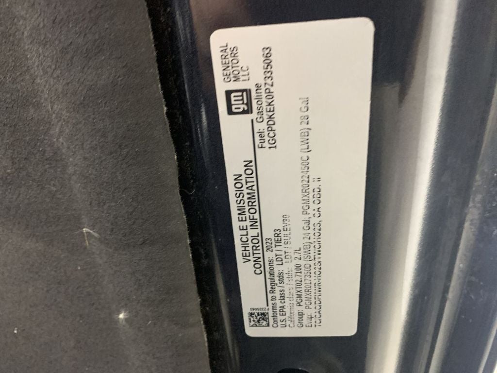 2023 Chevrolet Silverado 1500 LT (2FL)