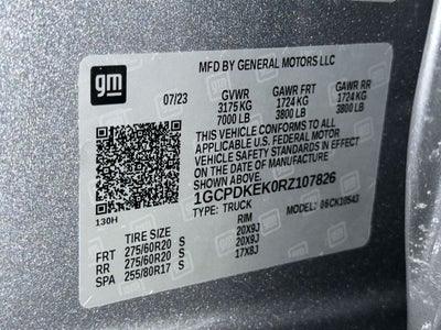 2024 Chevrolet Silverado 1500 LT (2FL)