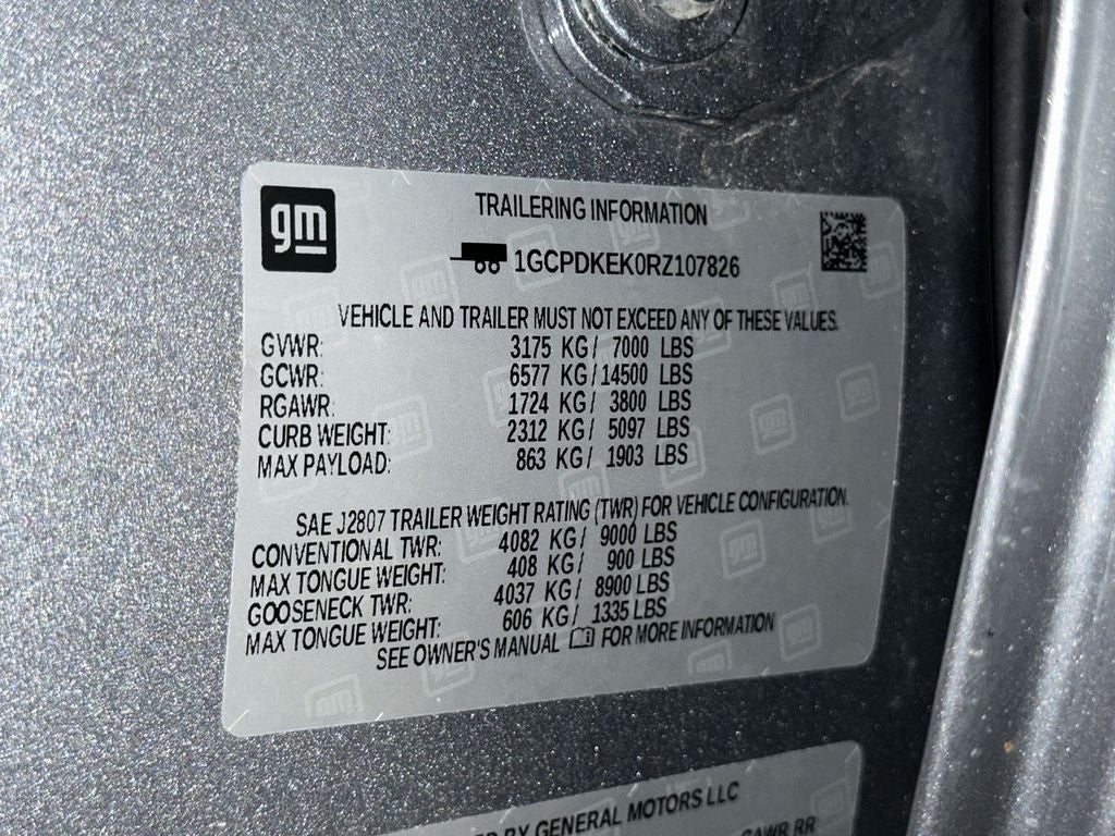 2024 Chevrolet Silverado 1500 LT (2FL)