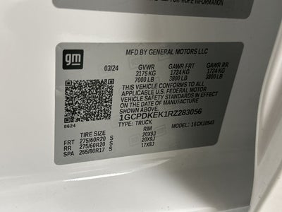 2024 Chevrolet Silverado 1500 LT (2FL)
