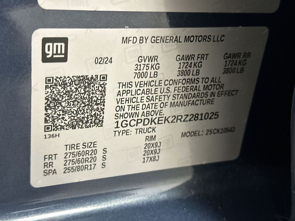 2024 Chevrolet Silverado 1500 LT (2FL)