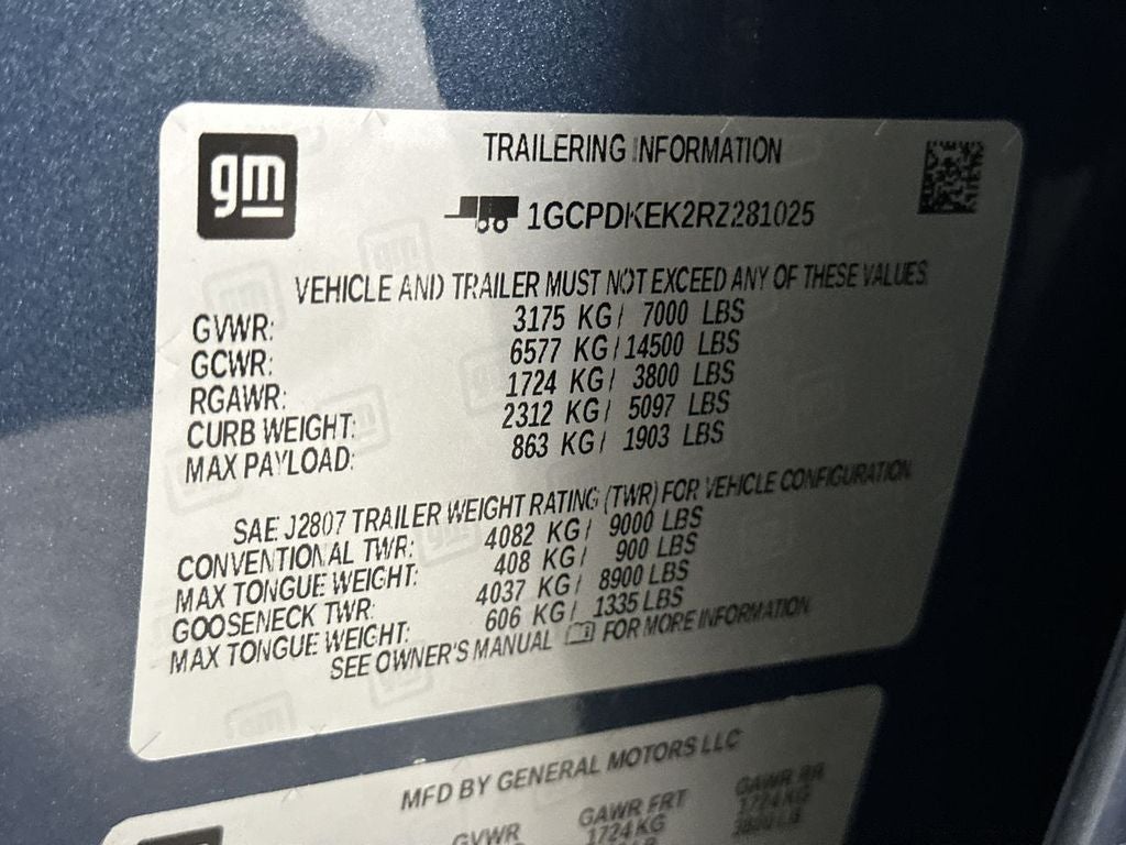 2024 Chevrolet Silverado 1500 LT (2FL)