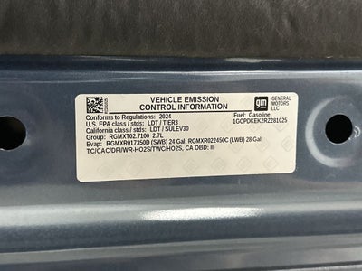 2024 Chevrolet Silverado 1500 LT (2FL)