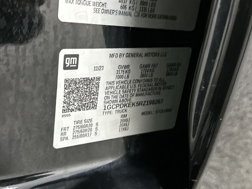 2024 Chevrolet Silverado 1500 LT (2FL)