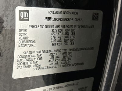 2024 Chevrolet Silverado 1500 LT (2FL)