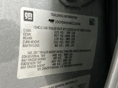 2024 Chevrolet Silverado 1500 LT (2FL)