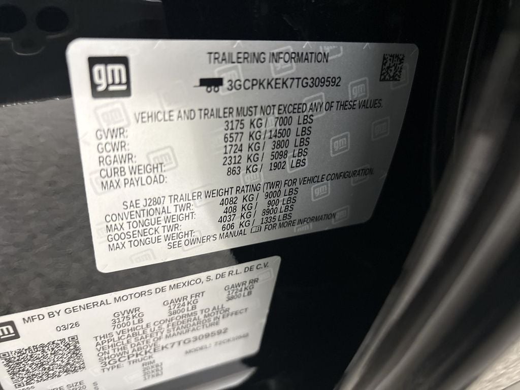 2026 Chevrolet Silverado 1500 LT (2FL)