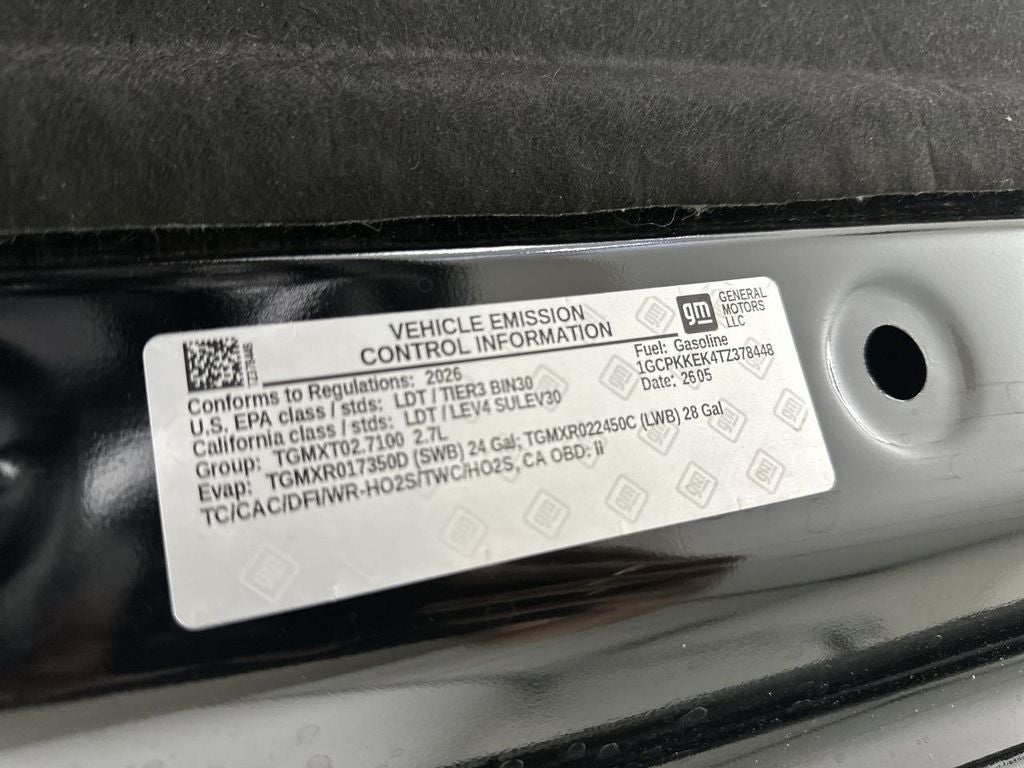 2026 Chevrolet Silverado 1500 LT (2FL)