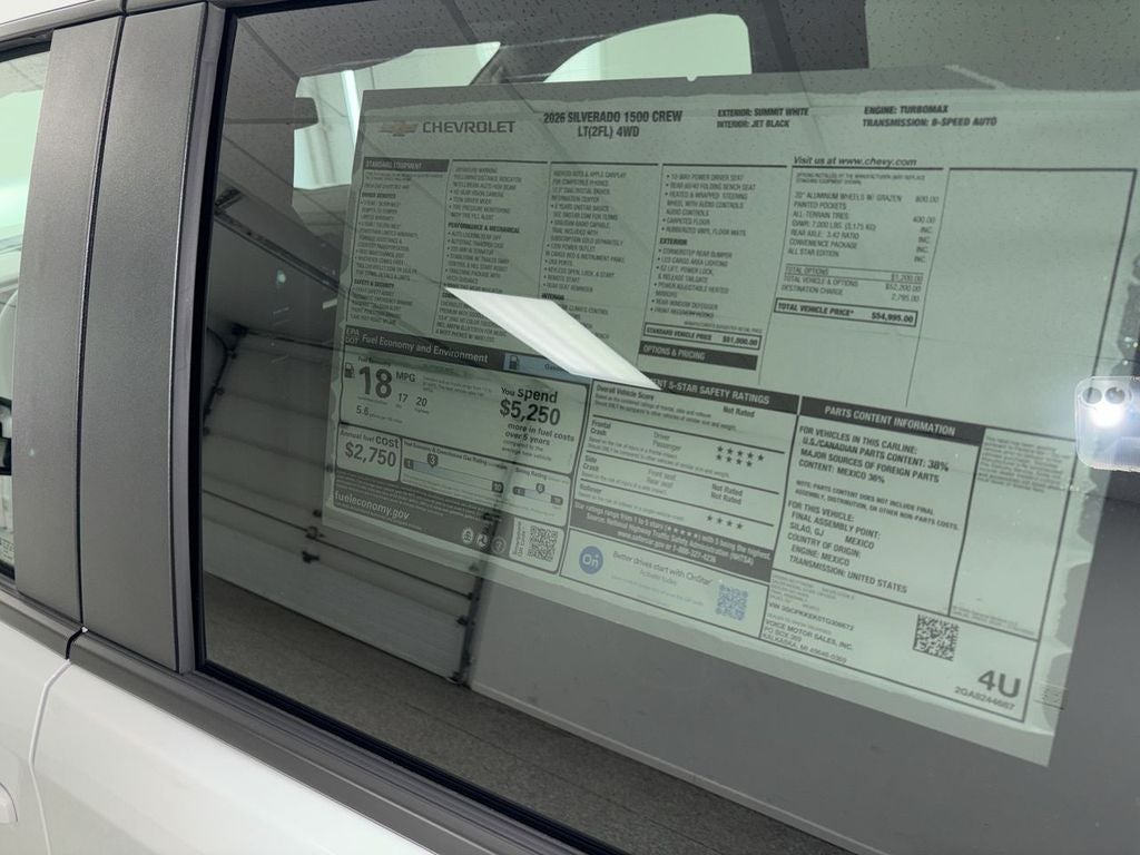 2026 Chevrolet Silverado 1500 LT (2FL)