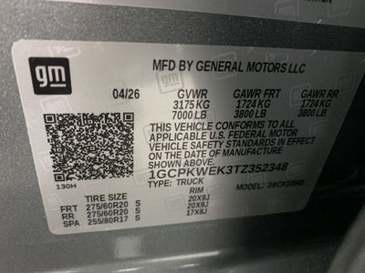 2026 Chevrolet Silverado 1500 RST