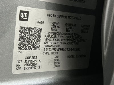 2026 Chevrolet Silverado 1500 RST