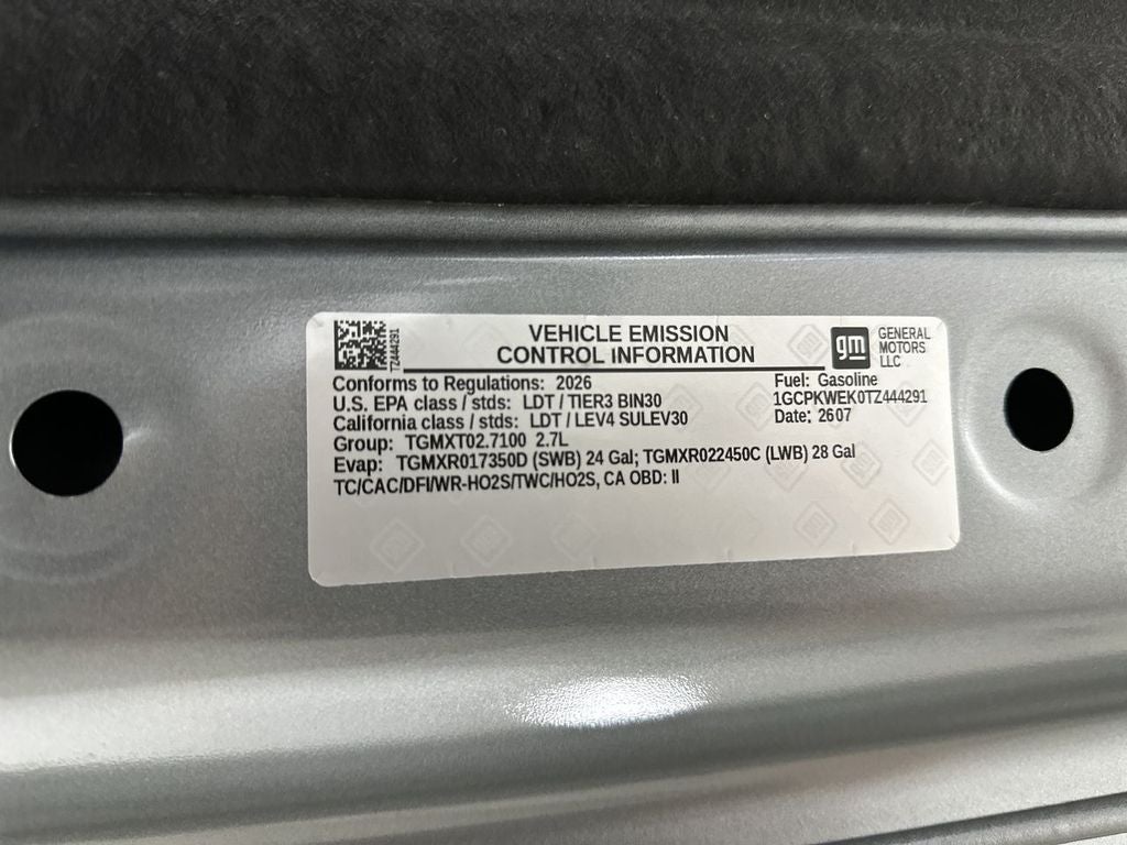 2026 Chevrolet Silverado 1500 RST