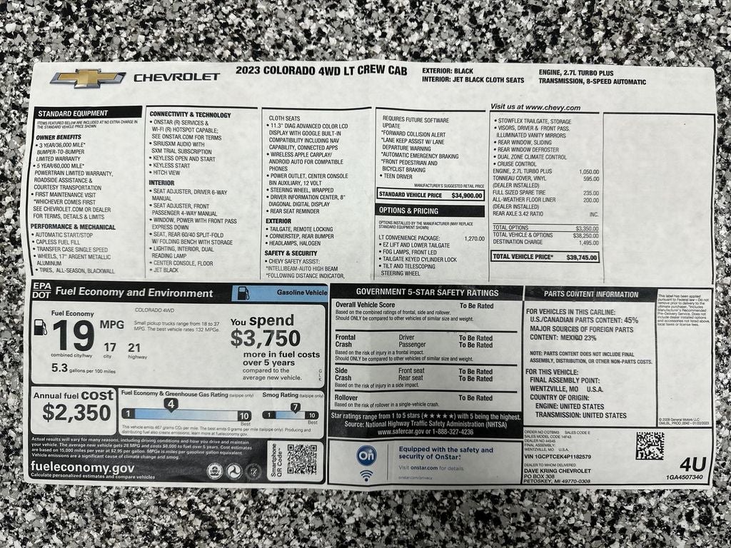 2023 Chevrolet Colorado LT