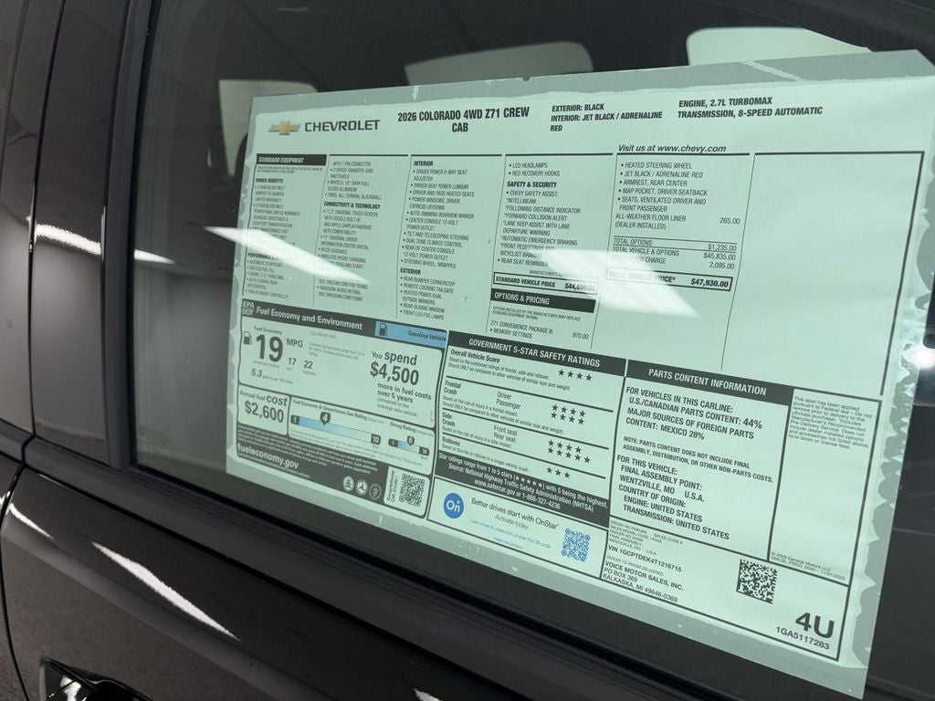 2026 Chevrolet Colorado Z71