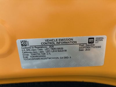 2026 Chevrolet Colorado Z71