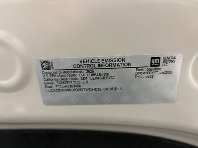 2026 Chevrolet Colorado Trail Boss