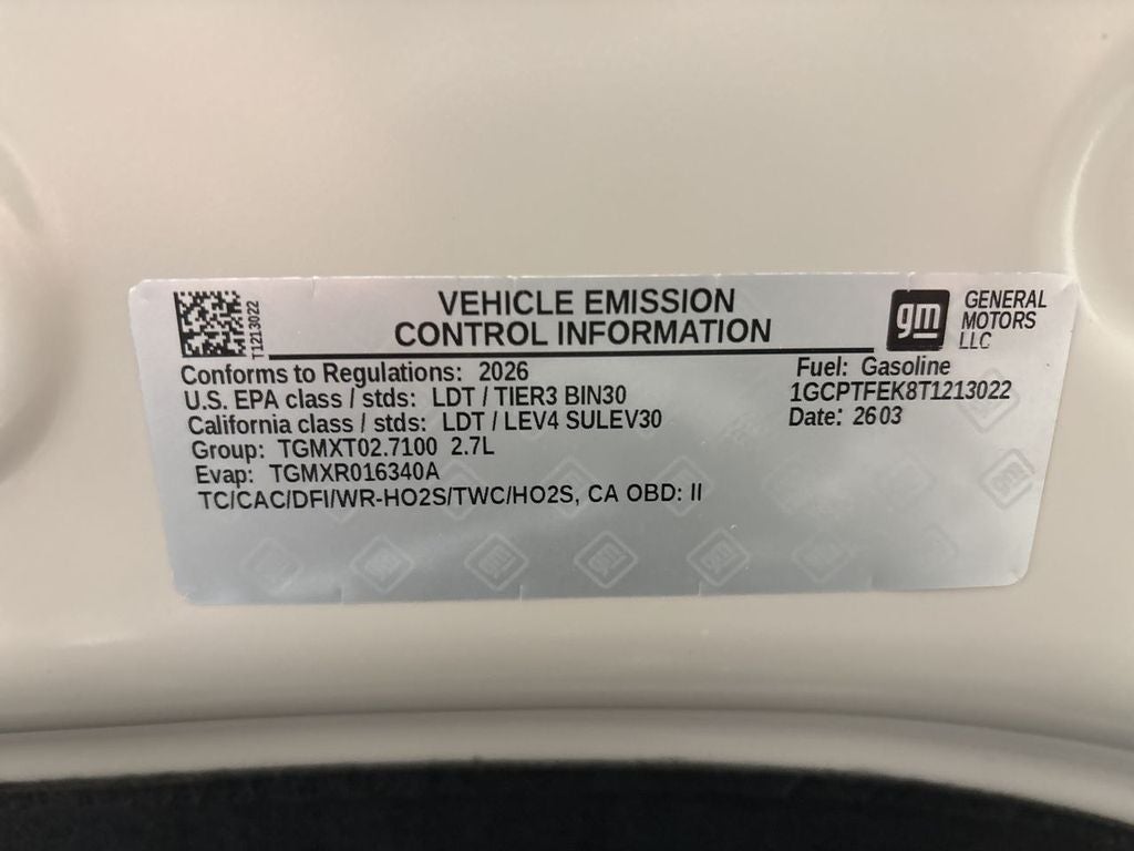 2026 Chevrolet Colorado ZR2