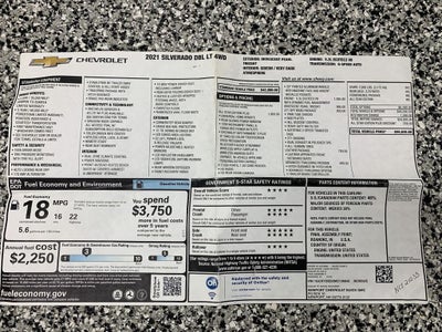 2021 Chevrolet Silverado 1500 LT