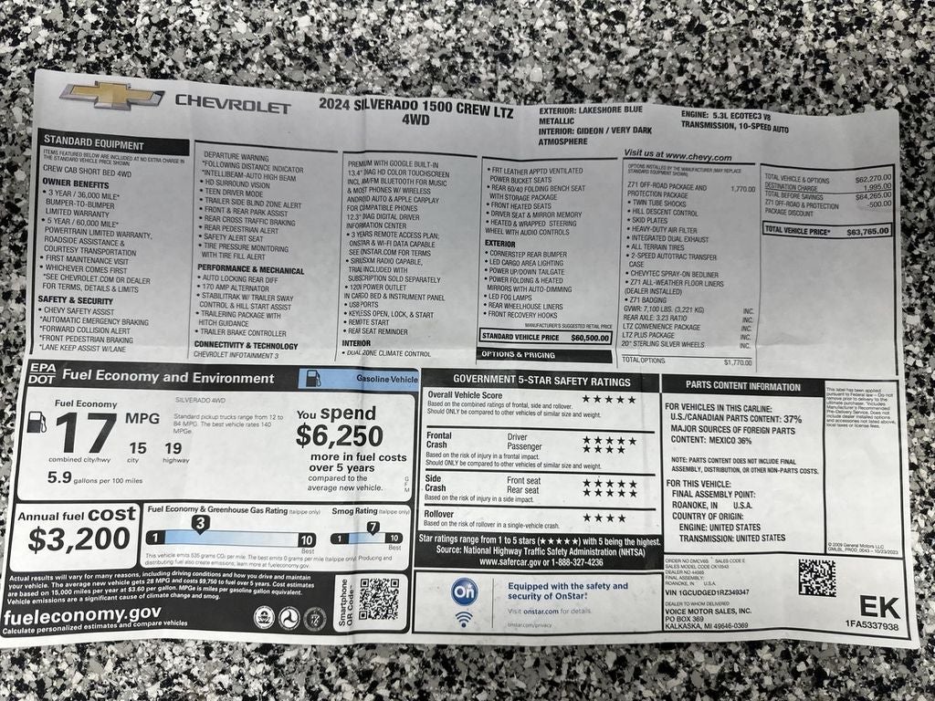 2024 Chevrolet Silverado 1500 LTZ