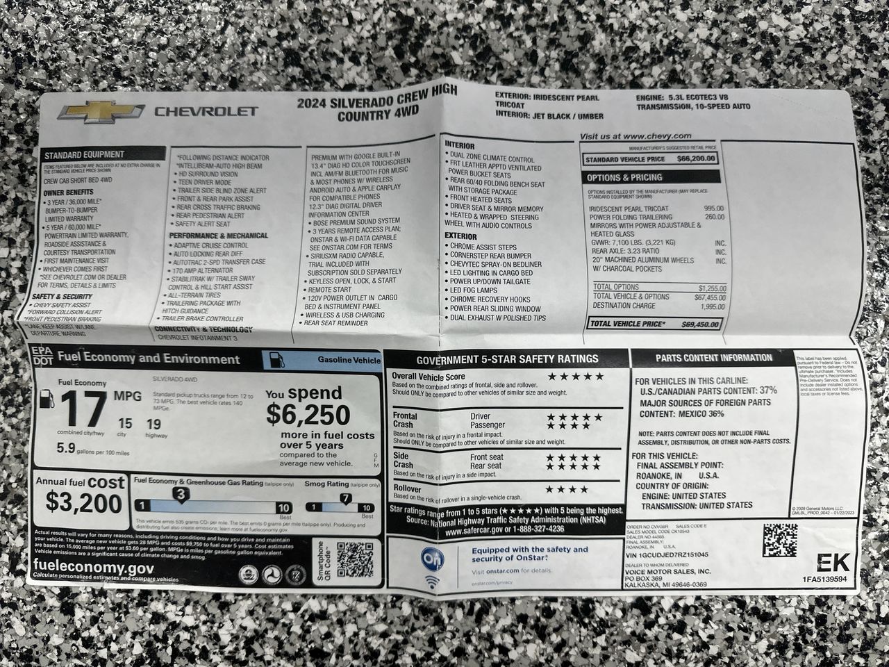 2024 Chevrolet Silverado 1500 High Country