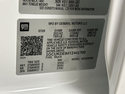 2026 Chevrolet Silverado 1500 LT