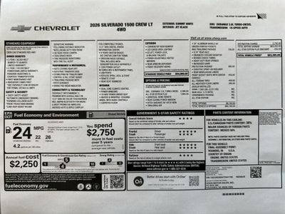 2026 Chevrolet Silverado 1500 LT