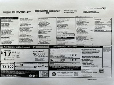 2026 Chevrolet Silverado 1500 LT