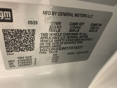 2026 Chevrolet Silverado 1500 LTZ