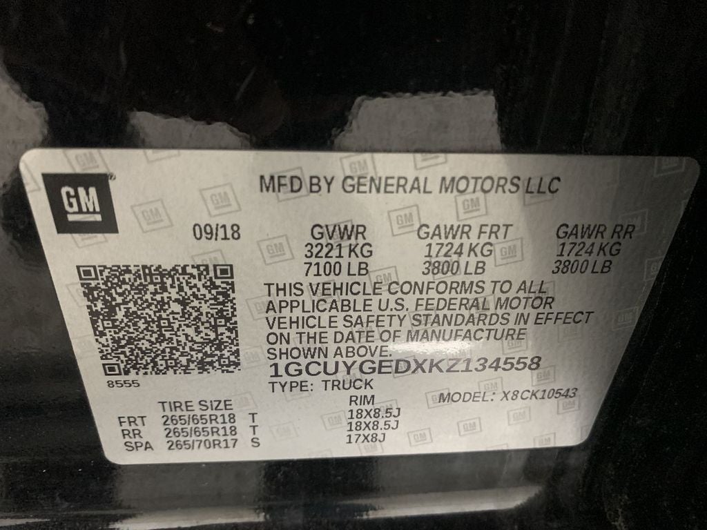 2019 Chevrolet Silverado 1500 LTZ