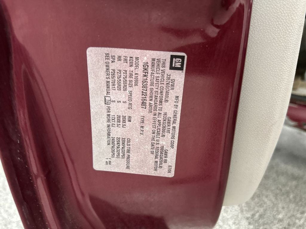 2007 GMC Yukon XL SLT