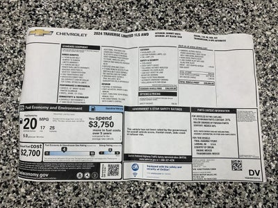 2024 Chevrolet Traverse Limited LS