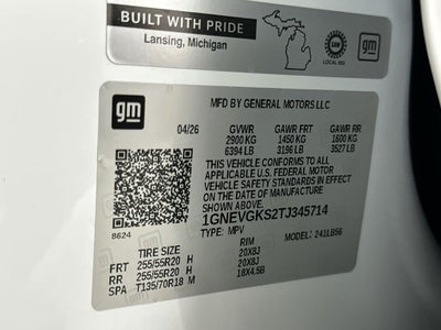 2026 Chevrolet Traverse LT