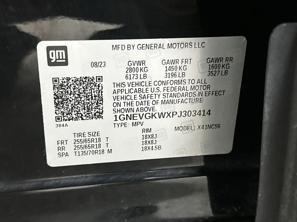 2023 Chevrolet Traverse LT Cloth