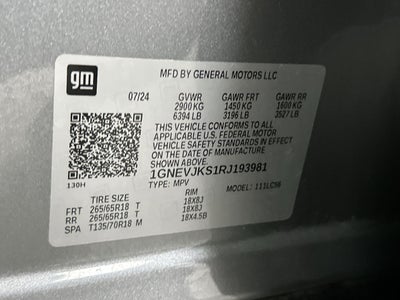 2024 Chevrolet Traverse Z71