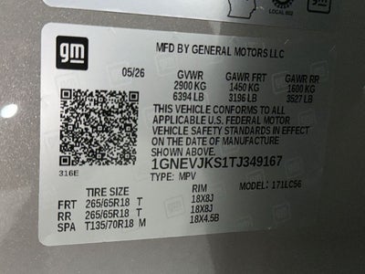 2026 Chevrolet Traverse Z71
